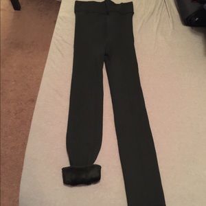 Fleece Lined Leggings.